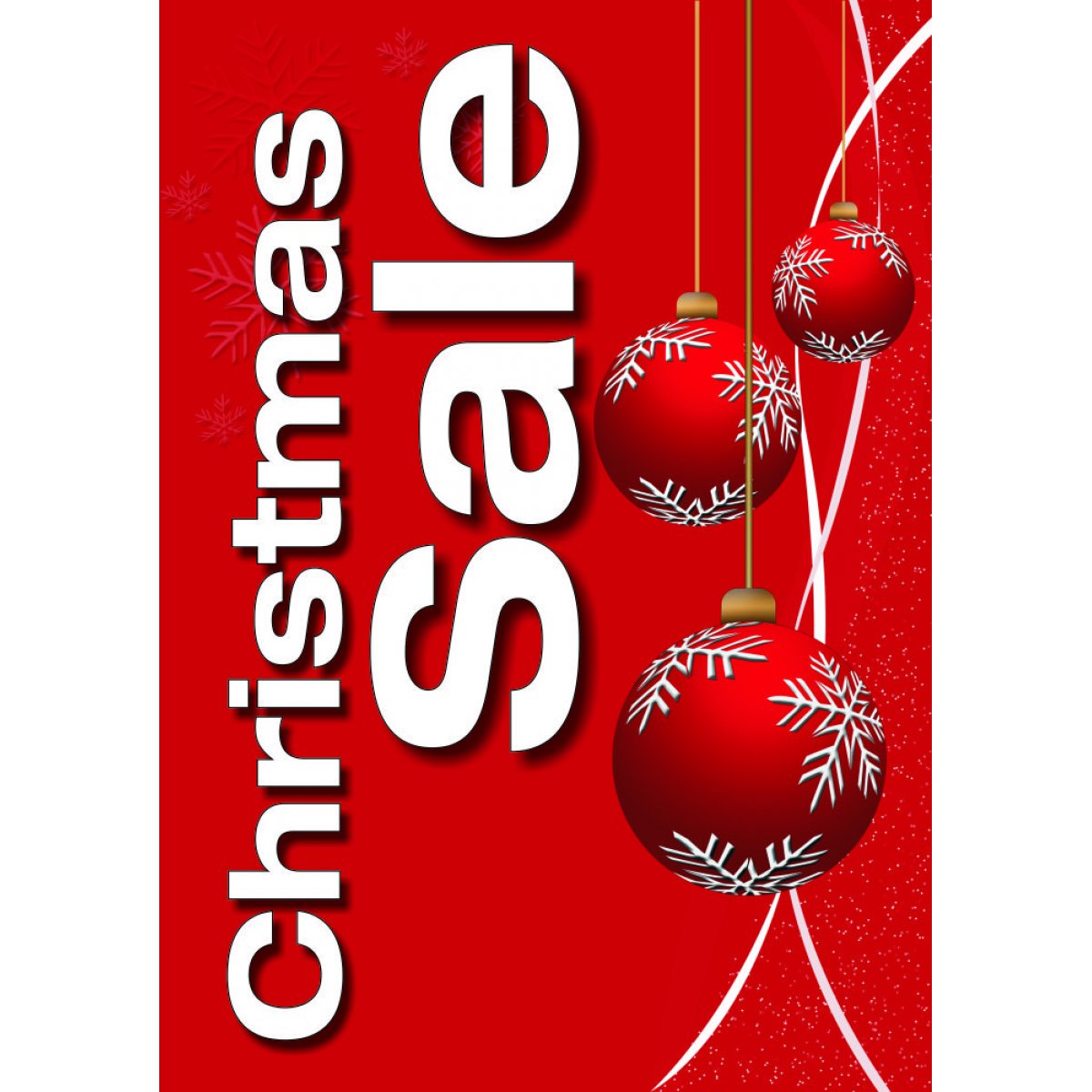 Plakat "Christmas Sale"